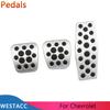 Car Pedals Cover for Chevrolet Chevy Cruze 2009 - 2018 Equinox 2018 -  Malibu Trax 2012-2018 Gas Brake Pedal