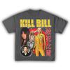 2026 Kill Bill Uma Thurman Unisex Quentin Tarantino Retro T-Shirt für Unisex Damen Vintage Actionfilm Grafik-T-Shirt Streetwear Ins Y2k