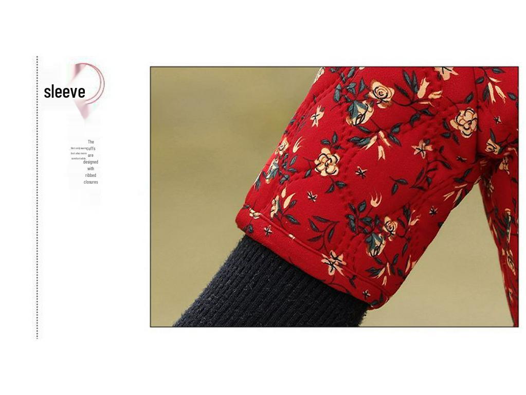Mom's Velvet-Lined Shoulder Protector & Mid-Sleeve Vest for Elderly Women's Warmth and Neck Support