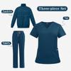 Three-piece Suit Hand-washing Suit Medical Suit Brushing Suit Nurse Suit Hand-washing Suit for Men and Women