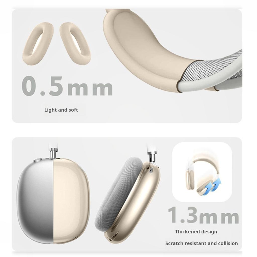 Silicone Headphone Cover Protective Case Replacement For 2 Wireless Earphone Cover Dustproof Accessories