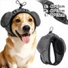 New Noise Protection Dog Ear Muffs Soft Soundproof Adjustable Cups Dog Anti-startle Cover Snug Fit Dog Calming Hood Bathing Use