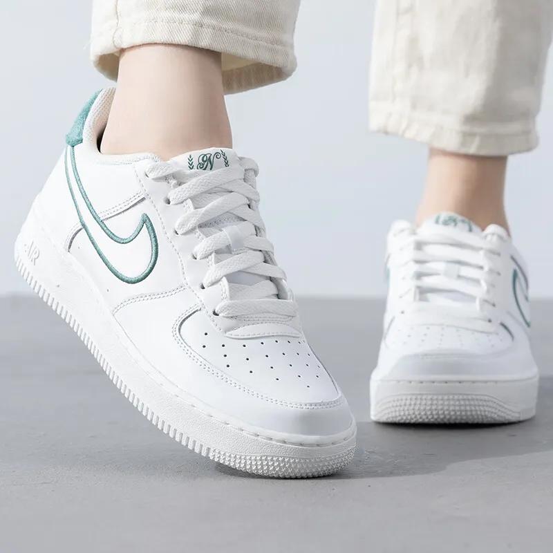 Nike Air Force 1 LV8 3 Grade School 'Resort Sport' (Unisex) Summit White / Bicoastal / Summit White Kids' Skateboarding Shoes FZ2008 100
