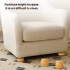 Nail-free Head Fastener, -collision And - Silent Pad, -bed Noise, Silent And Stable, Retractable Furniture Heightener