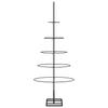 Vidaxl Metalowa Choinka Świąteczna, Do Dekoracji, Czarna, 125 Cm