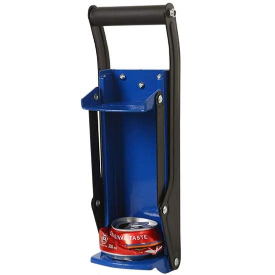 1 Set 16 Oz 500ml Can Crusher Soft Handle Wall-mounted Labor-saving Iron Beer Can Jar Plastic Bottle Presser Crushing Tool for Everyday Life