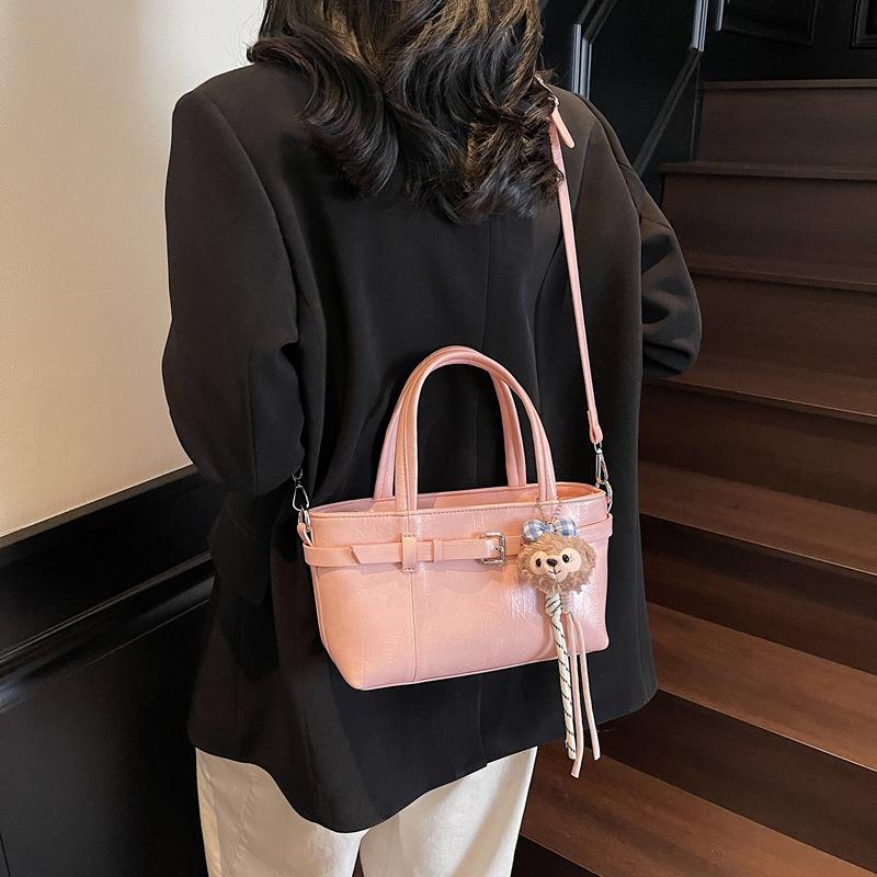 New Fashion Belt Large Capacity Handbag Women's Versatile Casual Shoulder Messenger Bag