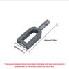 2PCS Electric Drill Wire Twisting Tool with 1/4 Inch Hex Shank Portable Carbon Steel Wire Twister Easy To Install for Drill