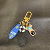 Korean Style Surfboard Lifebuoy Charm Keychain for AirPods