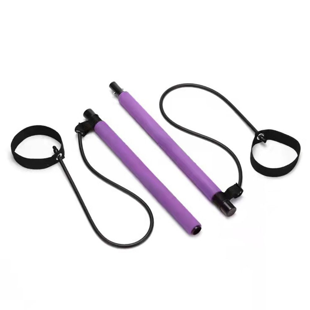 Elasticity Adjustable Exercise Stick Fitness Stick Stretch Belt Pedal Exerciser  Gym Body Workout