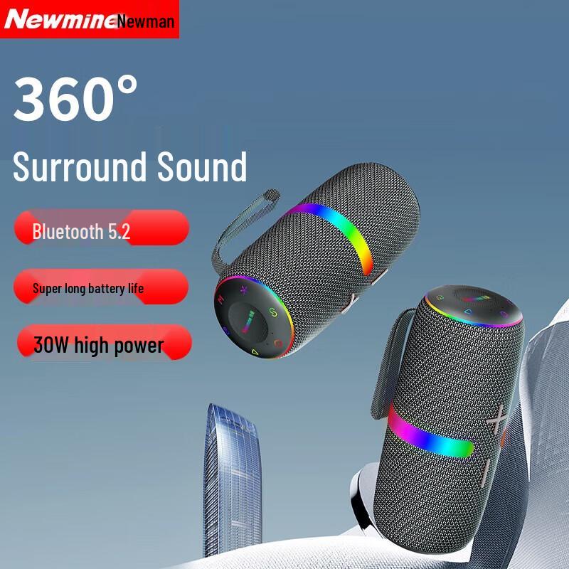 Newmine N511 Compact Wireless Bluetooth Desktop Speaker