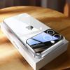 Plating Clear Hard PC Glass Lens Camera Protection Case For For Iphone 17 Pro Max 16 1 13 11 12 14 Transparent Bumper Cover