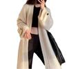 Japanischer Retro Langer Strick-Cardigan - 2023 Herbst/Winter Damen Lockerer Pullover-Mantel