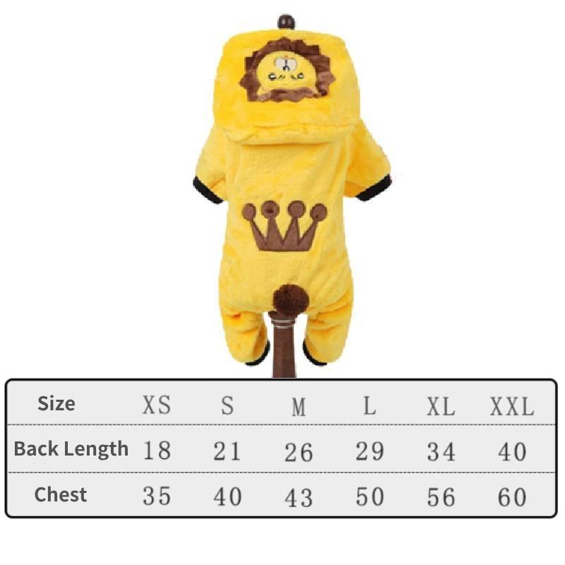 Gemütliche Korallenfleece Haustier Hundekleidung Herbst Winter Dick Warm Teddy Corgi Französische Bulldogge Katze Outfit