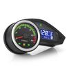 Universal Motorcycle Speedometer LCD Digital Tachometer Odometer Instrument For 12V Motorcycle For Brazil GY200 For Brazil CG