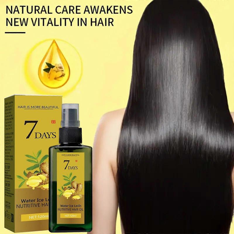 Ginger Hair Growth Essence for Scalp Massage, Follicle Treatment, Hair Care - Regrowth Essence Conditioner for Regrowth and Loss Treatment