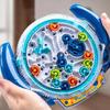 Rolling Ball Maze Board 3D Puzzle Logic Training Toy Gear Track Ball  Brain Games