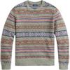 Polo Fair Isle Multicolor Crew Neck Sweater Men Sweater 710824525-001