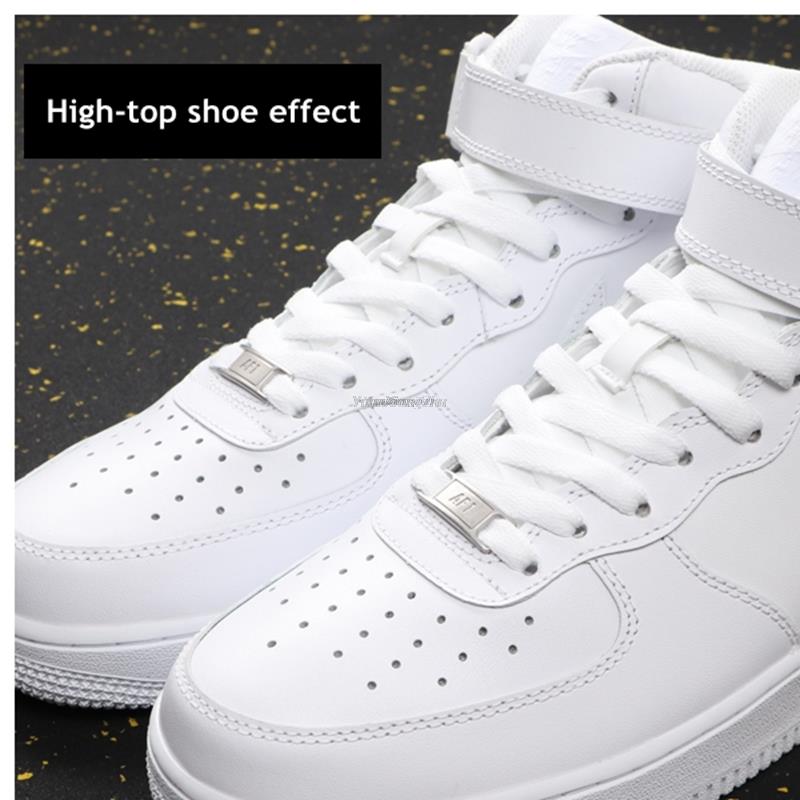 New AF1 Shoelaces Combination White Flat laces and Shoe Decoration Suit Sneaker Shoelace Fashion Air Force One Shoes Accessories
