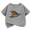 Short Sleeve Fashion Bear Funny Y2k T Shirts Manga Kids Childrens Tshirt Boys Girls Summer Spring Casual Top Tee Shirt