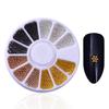 Mixed Color Nail Art Glitter Rhinestone Crystal Gems Jewelry Bead Manicure Decoration Accessories Nail Supplies For Professional