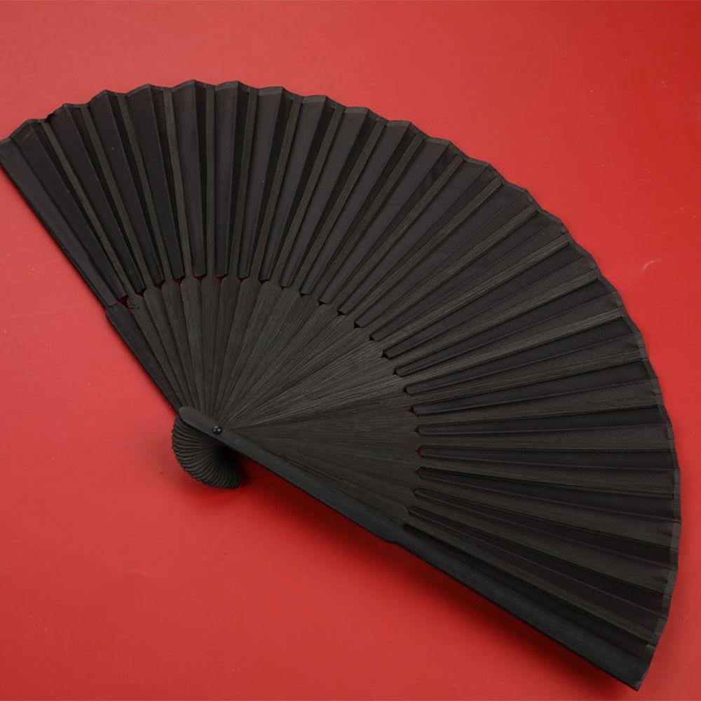 Home Decoration Fan Crafts Party Dance Hand Fan Photo Prop Tool Folding Fans Handle Hand Fan