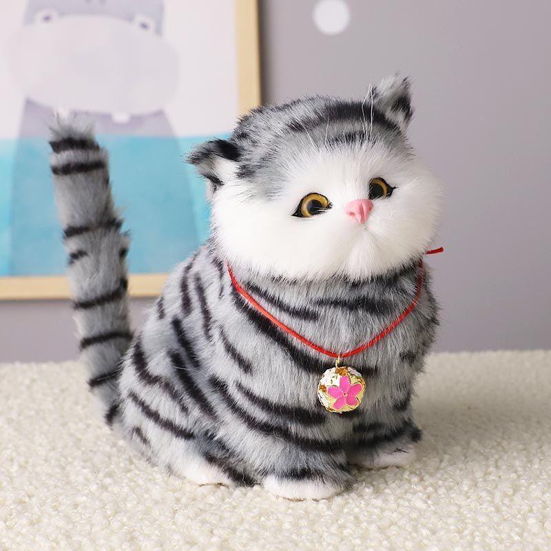 Juguete de Aprendizaje Interactivo Desarrolla Habilidades Cognitivas Con Gatos de Peluche Electrónicos