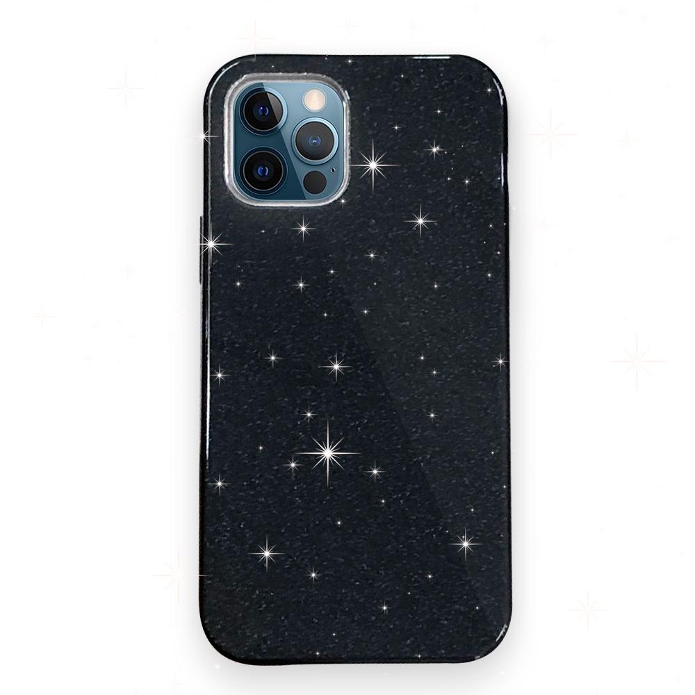 

Bling Glitter Case для Iphone 15 Pro Max 14 Plus 13 Mini 12 11 X Xs Xr Se 2022 2020 8 7 6S Дівчата Жінки 15Pro 14Pro 13Pro 12Pro Аксесуари для телефонів For iPhone 15 Pro Max чорний