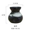 Chinese Retro Art Ceramic Toothpick Holder Cute Porcelain Table Ornament Durable Exquisite Container Multifunctional Mini Gadget