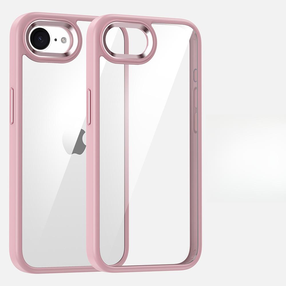 Anwendbar auf IPhone16E Metalllinse Transparentes Handyhülle Apple 16e Einfache Adleraugen-Fallschutzhülle