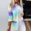 Autumn/Winter 2021 Women's Gradient OL Slimming Long Sleeve Blazer