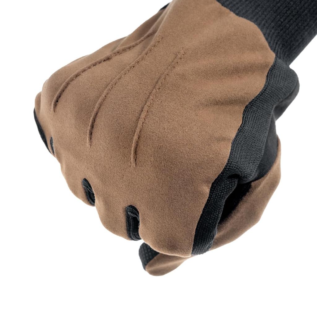 KOMINE Urban Protect Windproof Gloves for Motorcycles Brown M GK-858