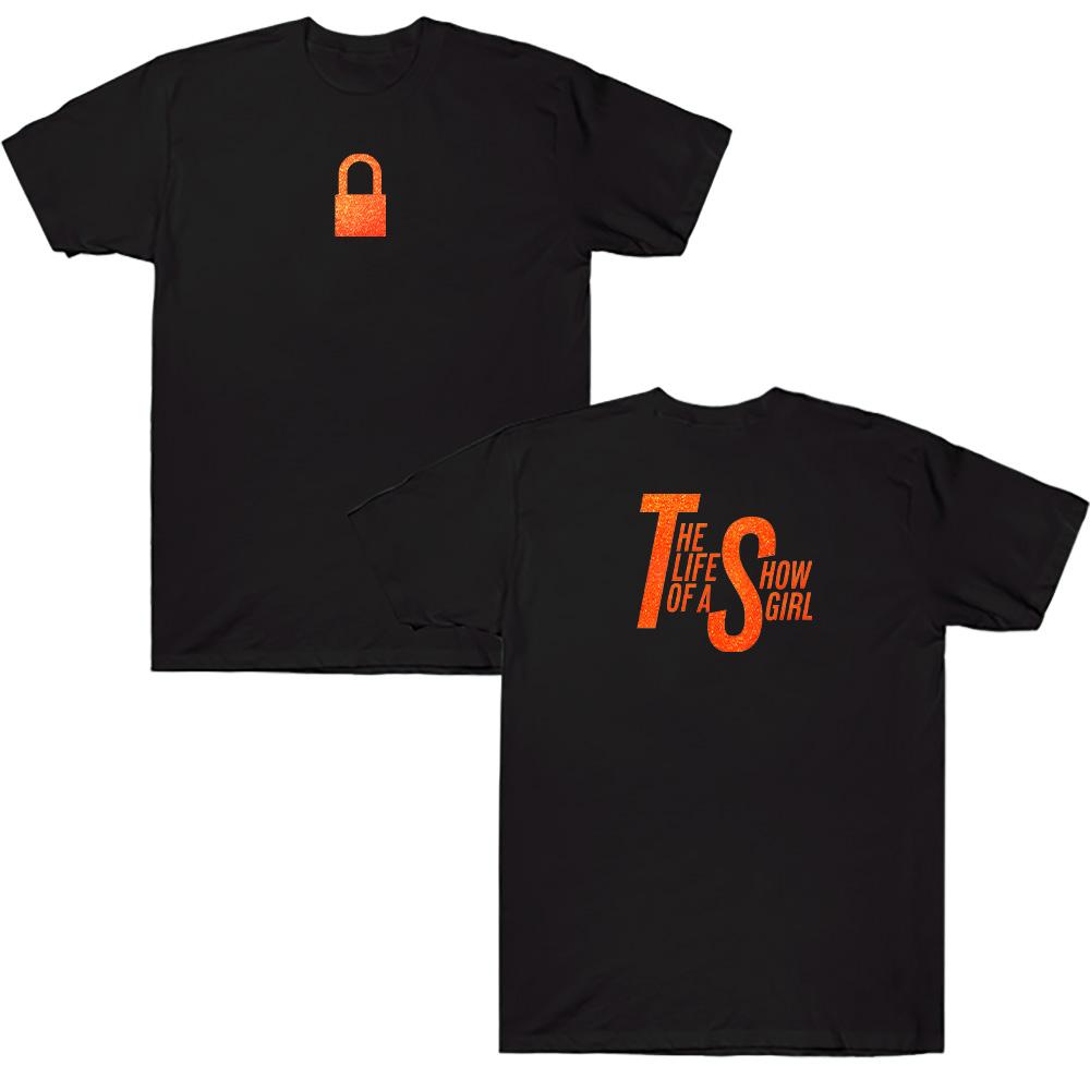 

Life of Showgirl Tees Swift Graphic T Shirts TS12 Album Music Merch T-shirts Comfort Cotton Oversized Streetwear Unisex Clothing XS чёрный