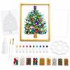 1 Set Gem Art Weihnachtsbaum Kunst-Kit DIY Feiertagsbastelset Baumdekoration Set Weihnachtsbasteln