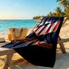Atletico Madrid Personalized Text Beach Towel Super Soft & Absorbent Suitable for Sports Travel Swimming Yoga Bathroom Beach And Pool