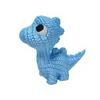 Yousheng 3D Printed Dinosaur Figurine, Cute Mini Crochet Texture Dino Statue, Miniature Collectible Desktop Decoration for Kids Room Table Decor