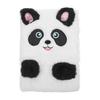 Panda Notebook A5 Stuffed Toy Diary Fluffy Notepad Free Notebook Animal Cute Stationery Children Students Girls Present Entrance Celebration Birthday