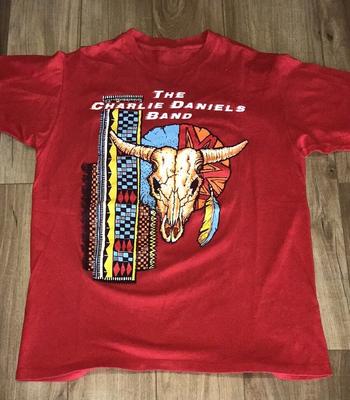 Das Charlie Daniels 92 Style Tour Shirt Lustig Rot Unisex S-5XL 1H0305 Unisex T-Shirt