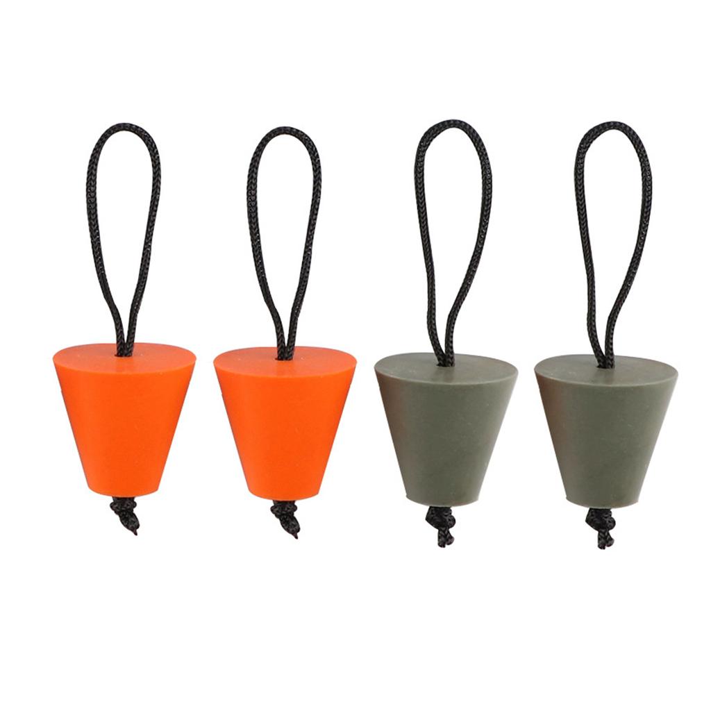 2pcs Kayak Drain Plug with Drawstring, Universal Rubber Drain Hole Plug, Suitable for Kayaking