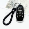 Tpu Car Key Case Cover Auto Shell Fob Holder For Ford Fusion Mondeo Mustang F-150 Lincoln Edge Explorer Mk   Protector