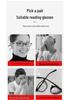 Unisex Fashion Large Frame Anti-Blue Light Reading Glasses