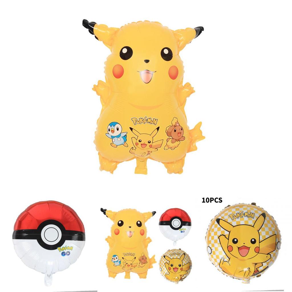 Aluminum Foil Balloon 18inch Round Cartoon Animal Party Decor For Kids Birthday