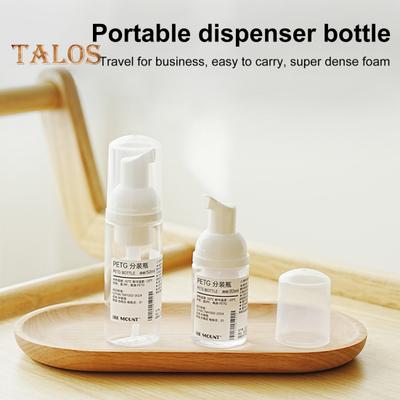 30/50ML Foam Pump Bottle Portable Empty Travel Foam Dispenser Leak Proof Soap Lotion Shampoo Cleanser Cosmetic Refillable Bottle Container