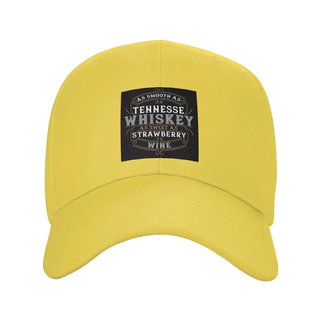 Unisex Baseball Hats As Smooth As Tennessee Whiskey Outdoor Streetwear Summer Sports Baseball Caps Hip Hop Cap Casquette Hats