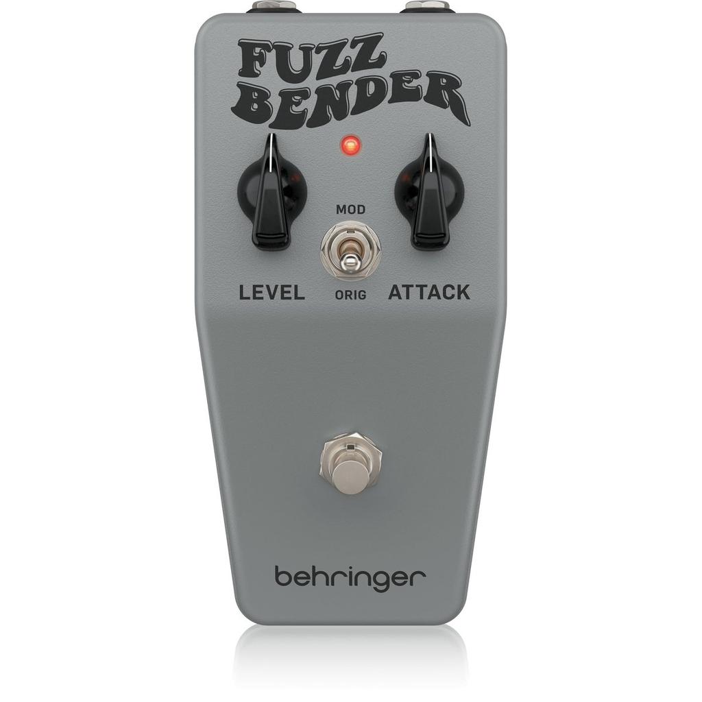 Behringer FUZZ BENDER Vintage Style Fuzz Pedal Analog Guitar Effects Pedal with Custom Mod Switch and True Bypass