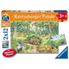 Jeu de puzzle - ravensburger - 05673 - 12 pièces - animaux - pour enfants à partir de 3 ans