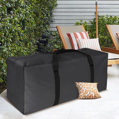 Bolsa de Almacenamiento para Cojines de Muebles de Jardín Impermeable Anti-UV Rectangular a Prueba de Desgarros Tela Oxford 210D Bolsa de Almacenamiento para Árbol de Navidad