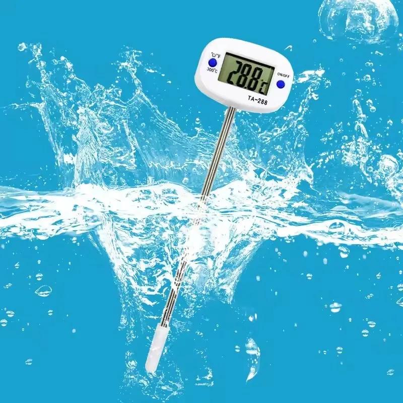 Digital Meat Thermometer Cooking Food Kitchen BBQ Probe Water Milk Oil Liquid Oven Digital Temperaure Sensor Meter Gauges