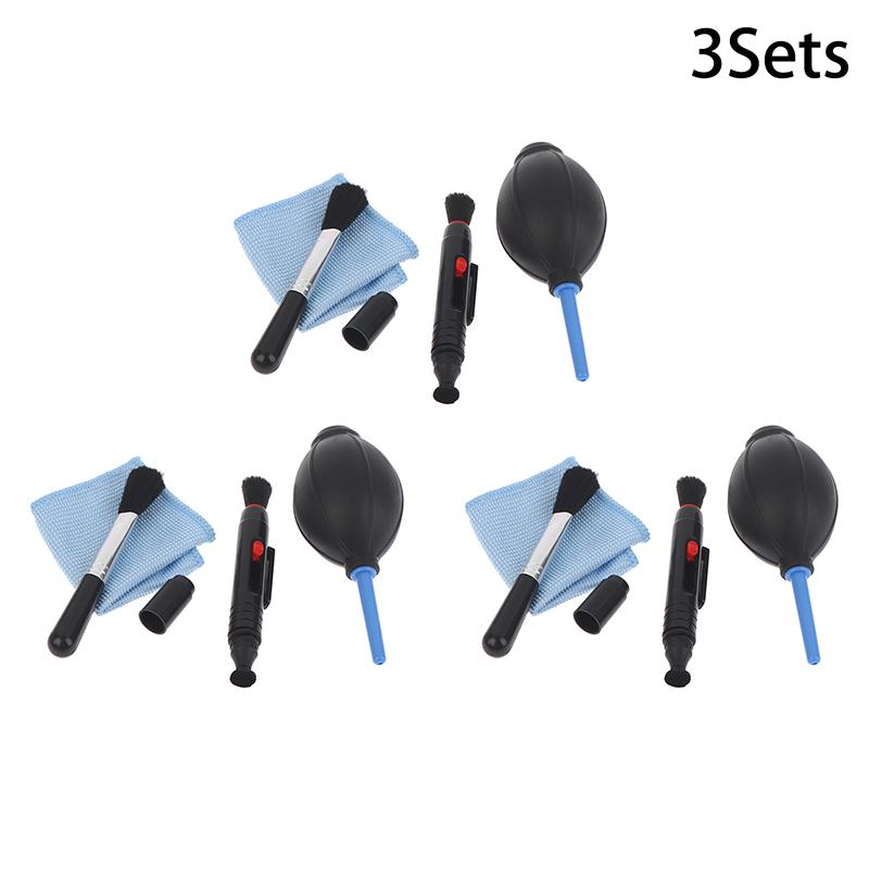 Lens Cleaning Pen With Soft Brush Double-Sided Carbon Head For Camera Lens Optical Lens Glasses Ps4 Ps5 Vr Headset Cleaning