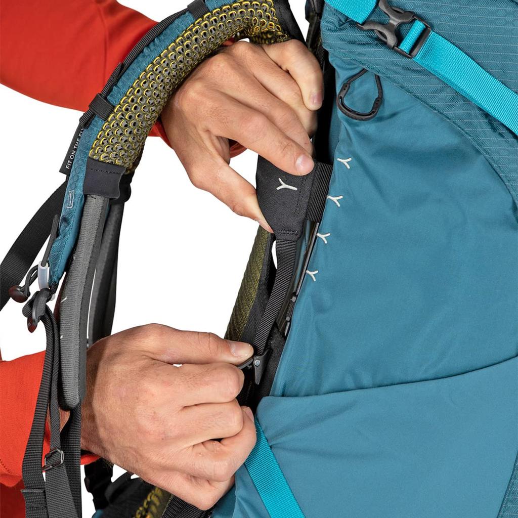 Osprey Osprey Backpack Rucksack Atmos Trekking Climbing Outdoor Travel Technical Pack 10003554 Black Technical Packs Atmos AG 50 Black 47-50L Men's